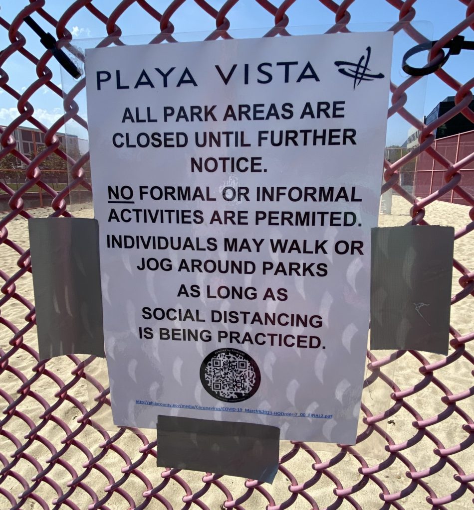 PVPAL park closure notice